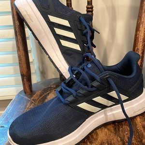 Blue Adidas shoes - barely used